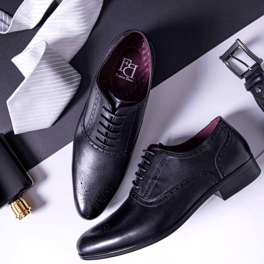 נעלי חתן חלק נקודות