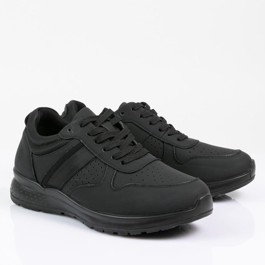 סניקרס קלאסיות לגברים בצבע שחור