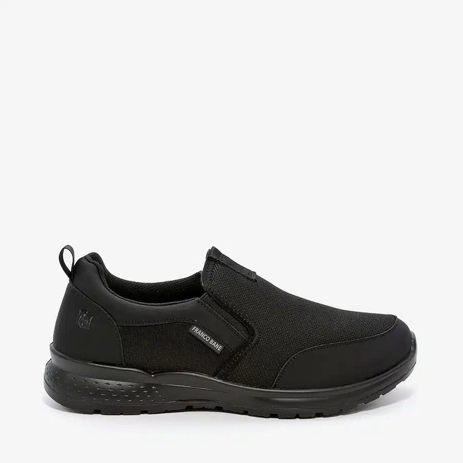 נעלי סניקרס שחורות Slip-On לגברים