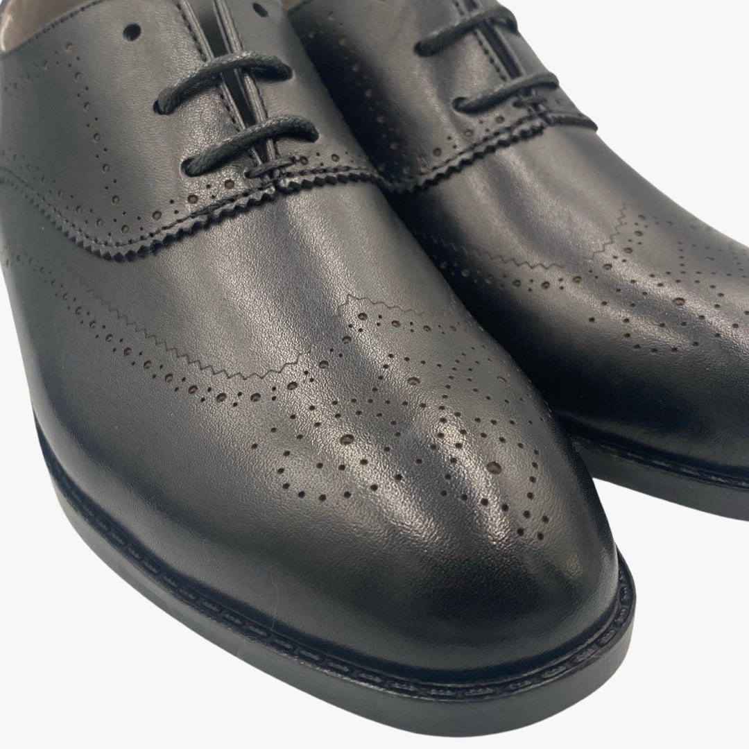 עקב גומי - שחור לק